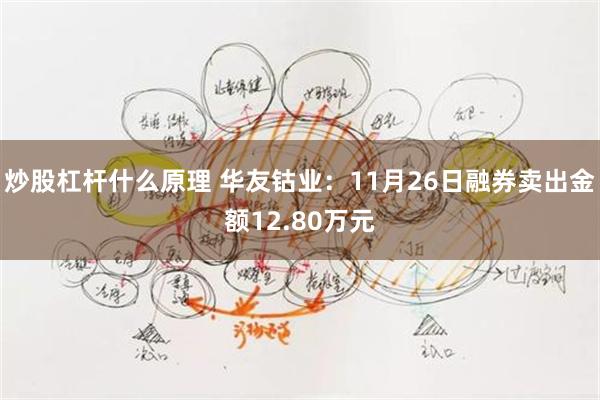 炒股杠杆什么原理 华友钴业：11月26日融券卖出金额12.80万元