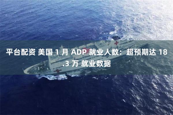 平台配资 美国 1 月 ADP 就业人数：超预期达 18.3 万 就业数据